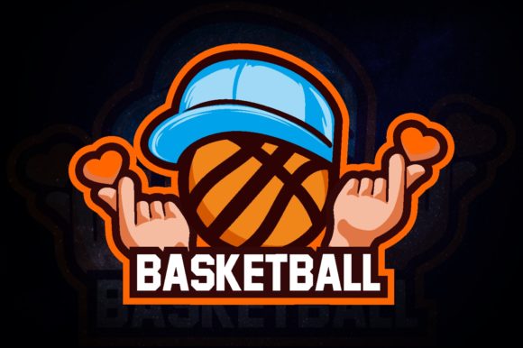 Basketball Lover E-Sport Logo: Perfect for Your Gaming Team and Brand