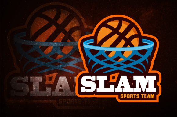 Basketball Ring E-Sport Logo: A Perfect Fit for Your Gaming Brand