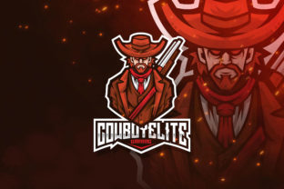 Cowboy Elite Esport Logo Template: A Versatile Branding Solution for Gaming Enthusiasts