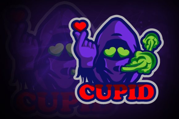 Cupid Reaper E-Sport Logo: A Versatile and High-Quality Design for Your Gaming Team