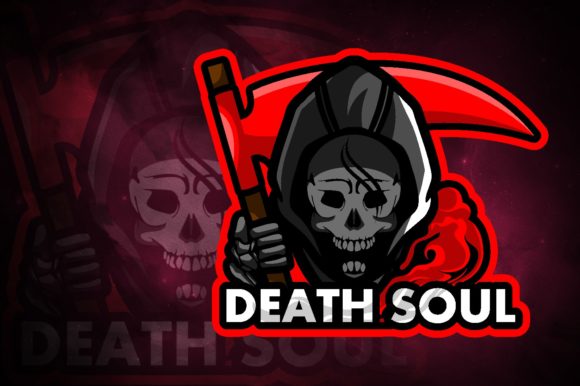 Death Soul E-Sport Logo: Perfect for Your Team
