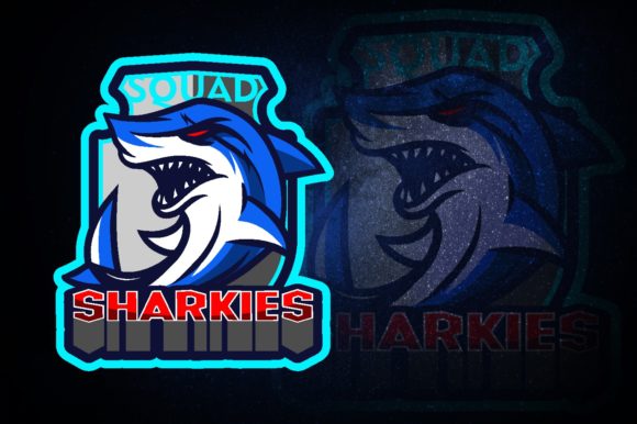 Discover the Squad Shark E-Sport Logo