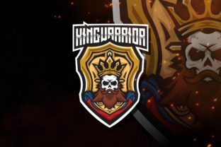 Discover the Versatility of King Warrior Esport Logo Template