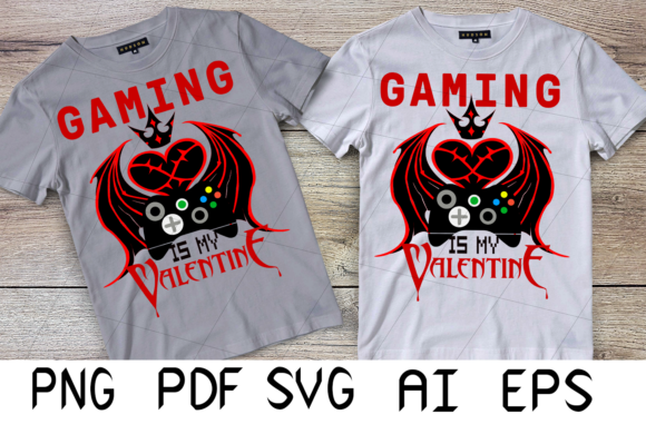 Gaming is My Valentine 2021: A Creative and Versatile Design for Your Projects