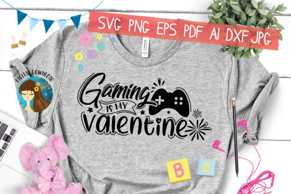 Gaming is My Valentine Svg: A Perfect Gift for Gamers