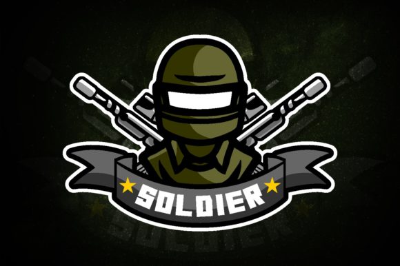 Green Soldier E-Sport Logo: Elevate Your Gaming Brand