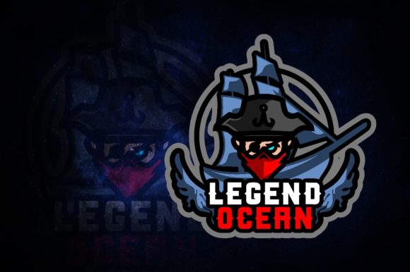 Legend Ocean E-Sport Logo: A Versatile Choice for Your Gaming Brand