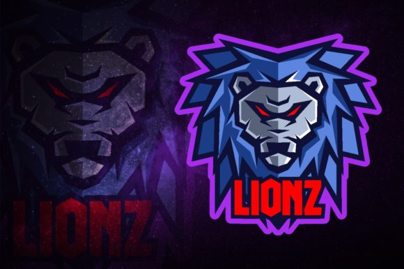 Lions Purple E-Sport Logo: Elevate Your Gaming Brand