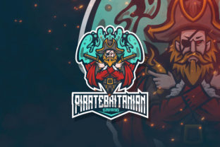 Pirate Britanian Logo Template: A Versatile Design for Your Gaming Brand