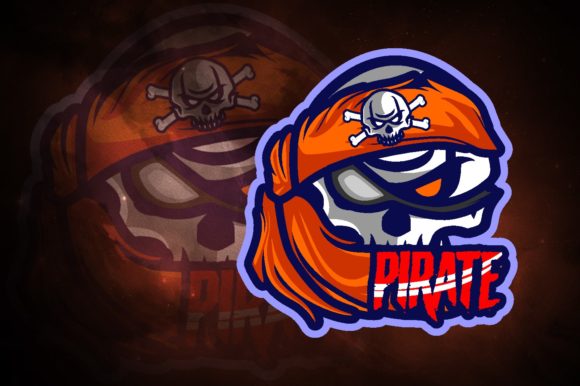 Pirate Skull E-Sport Logo: A Strategic Branding Asset for Your Gaming Team