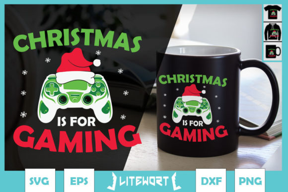 Santa Hat Gamer Christmas is for Gaming: A Festive Twist on Digital Entertainment
