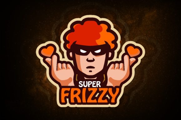 Super Love Frizzy E-Sport Logo