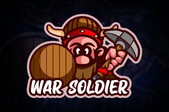 War Soldier E-Sport Logo: A Versatile Branding Solution for Your Gaming Team