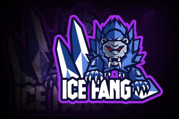 Wolf Fang E-Sport Logo: A Versatile and High-Quality Design for Your Gaming Team