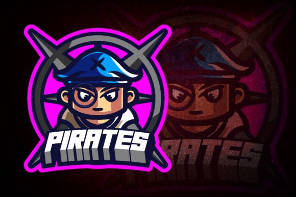 Young Pirates E-Sport Logo: A Perfect Fit for Your Gaming Team